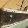 Aquitania Hand Painted Carved Sign Image 4