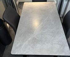 Brand New Kitchen Table & 4 Secondhand Chairs