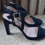 Dune Black Strappy Heels Image 2