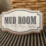 New wood and metal Mud Room sign Image 6