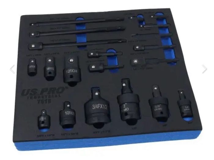 Brand New 20Pc Impact Socket Adapter Set