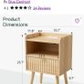 Bedside lockers (BRAND NEW) Image 4