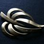 Vintage Napier Gold Tone Brooch Image 2