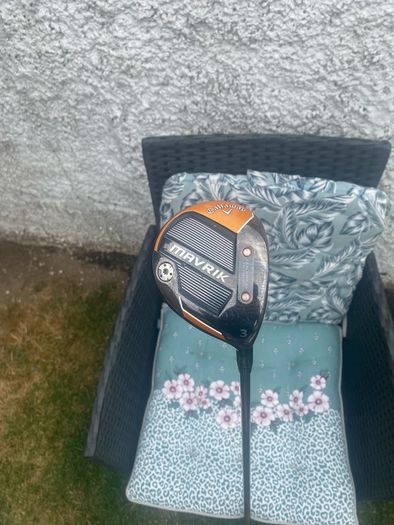 Callaway Mavrik 15 ' 3wood  with Even Flow 6.0-S 60gG shaft!IMMACULATE CONDITION!Nice Headcover Included,not original!First to see will buy!
