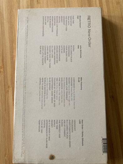 New Order Retro CD box set
