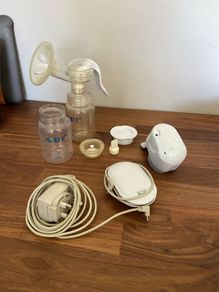 avent breast pump manual battery operated or main operates