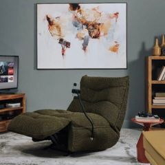 Green Gliding Gaming Chair - from EZ living