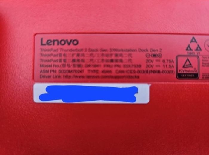 Lenovo thunderbolt 3 dock gen 2