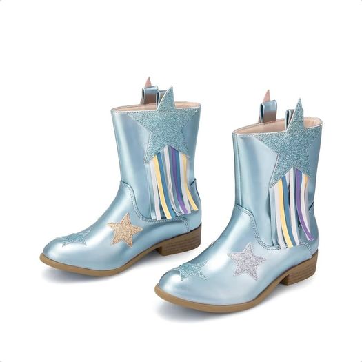 Brand New Dream Pairs Girls' Riding Combat Boots Medium Calf.