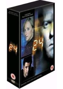 24 (Twenty Four) Season 4 (2005) 7 DVD Box Set. New and Sealed. Starring Kiefer Sutherland, Kim Raver and William Devane.