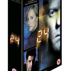 24 (Twenty Four) Season 4 (2005) 7 DVD Box Set. New and Sealed. Starring Kiefer Sutherland, Kim Raver and William Devane.