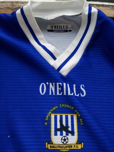 Rare Ballyouster United FC Player Issue O'Neills Jersey Size S