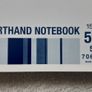 Lyreco Shorthand Pad Notebook Notepad Ruled 203x127mm (5x8") 150 pages Home Office School College Image 2
