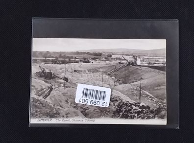Shannon Hydro Electric Scheme - Ardnacrusha - 1920s Postcard