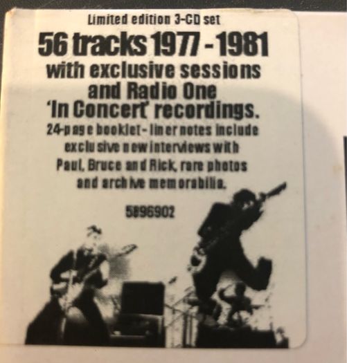 The Jam - At The BBC - (2002) 3 Disc set