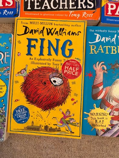 Various David Walliams Books
