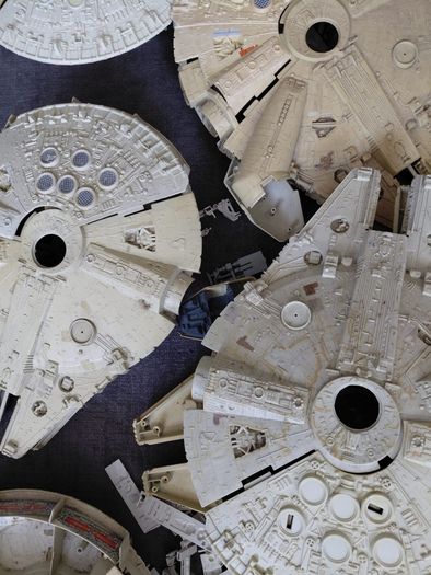 Vintage Original Star Wars toy parts massive lot