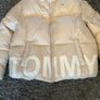 Tommy Hilfiger beige puffa jacket worn once! Like new! Age 16 Image 4
