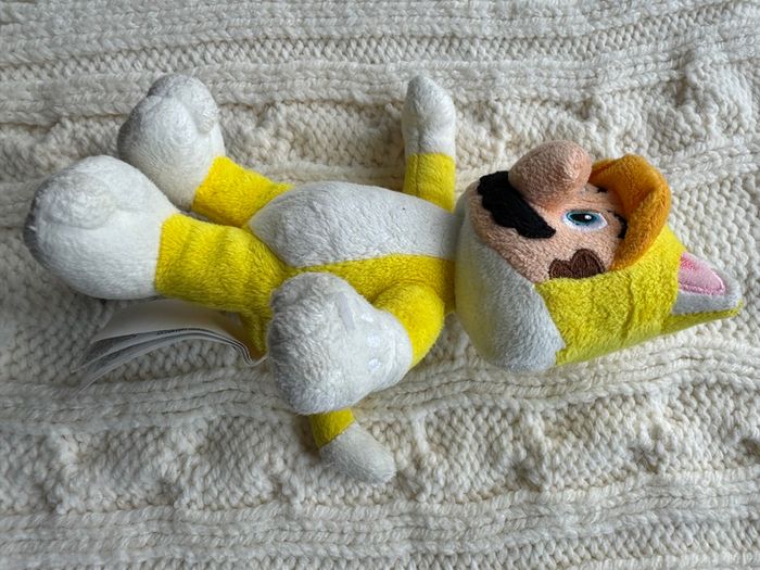World of Nintendo Super Mario 3D World Cat Mario Plush Stuffed Animal Used Please look at the pictures