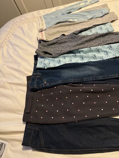 baby trousers 7 pairs - 12-18 months
