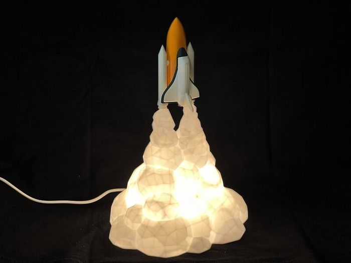Space Shuttle Launch Lamp