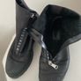 Black Leather Ankle Boots Image 6