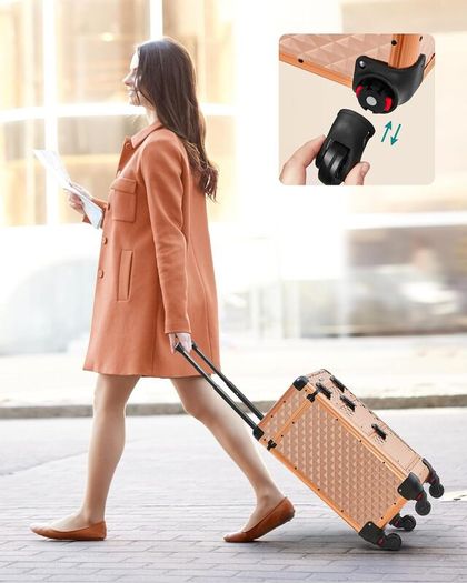 Cosmetic Case Trolley Make up trolley hairdressers trolley  LIMITED STOCK