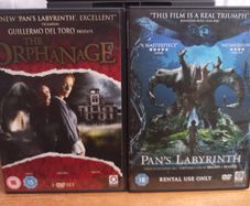 The Orphanage + Pan's Labyrinth Dvd Gothic Horror Fantasy Guillermo Del Toro