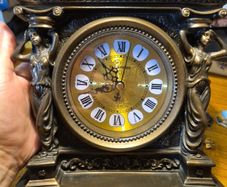 Art Deco De Caprio Mantel Clock