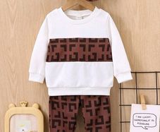boys 3 pc set tracksuit with hat