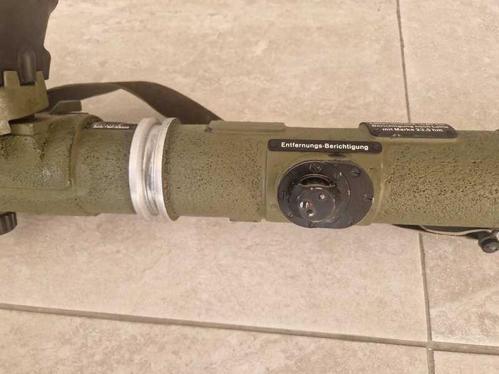 German artillery rangefinder World War II Em 1m R 36 B - Artillery Rangefinder
