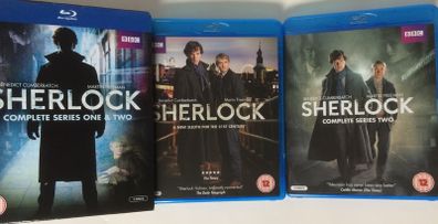 Sherlock (Series 1+2 Boxset) [Blu-ray TV Boxset]