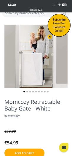 Retractable Baby Gate