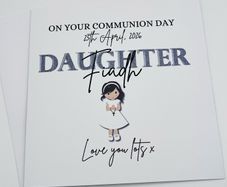 Confirmation | Communion Personalised handmade cards