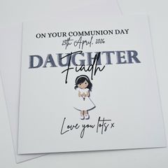 Confirmation | Communion Personalised handmade cards