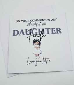 Confirmation | Communion Personalised handmade cards