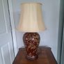 Side table  & lamp Image 8