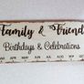 "family & Friends" Wall Art (nice Condition). Image 2