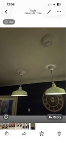 Two Ceiling lights