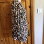 F&FLadies Black Brown Beige Sparkle Dressy party special occassion top size 22 Image 2