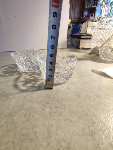 WATERFORD Crystal - Finger Bowl - 2 3/4" diameter  they at  10.00 euro each  or all 3 for  28.00 euro   No45 and  No.46  No47