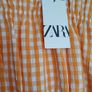 Zara gingham top brand new with tags Image 4