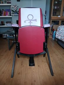 Old modified cinema chair