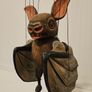 Bat Czech Handmade Wooden Marionette Image 2
