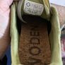Woden leather trainers Image 4