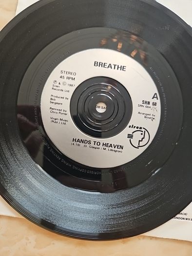 Breathe 7" - Hands To Heaven