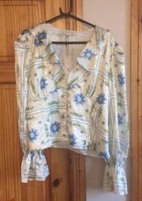 BNWT Never Fully Dressed Ladies Floral long sleeve blouse Size 20 includes post