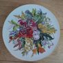 plates porcelane wall decoration germany production floral flowers grande finale ursula band Image 5