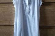 White long tank top new fits xs s m