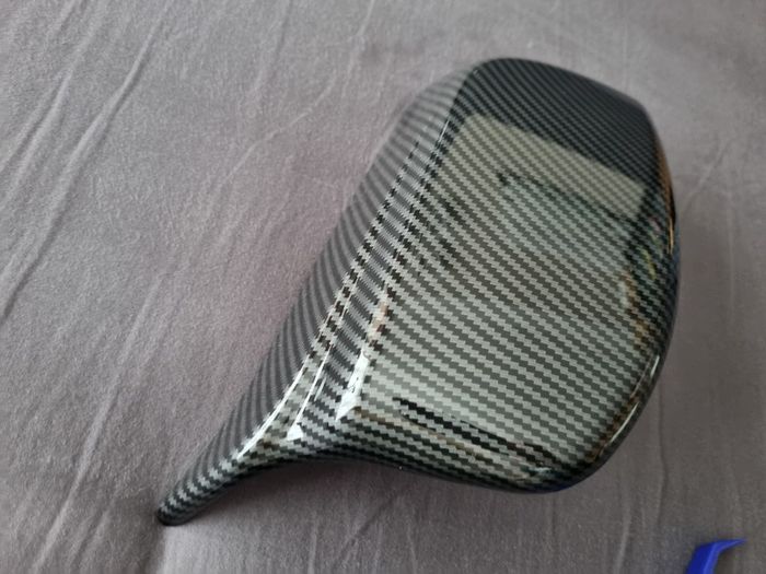 BMW 5 Series E60 E61 M Style Carbon Look Mirror Covers Brand New